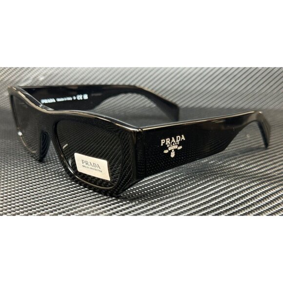 Prada Milano Black Grey 55mm Sunglasses Unisex main image 4
